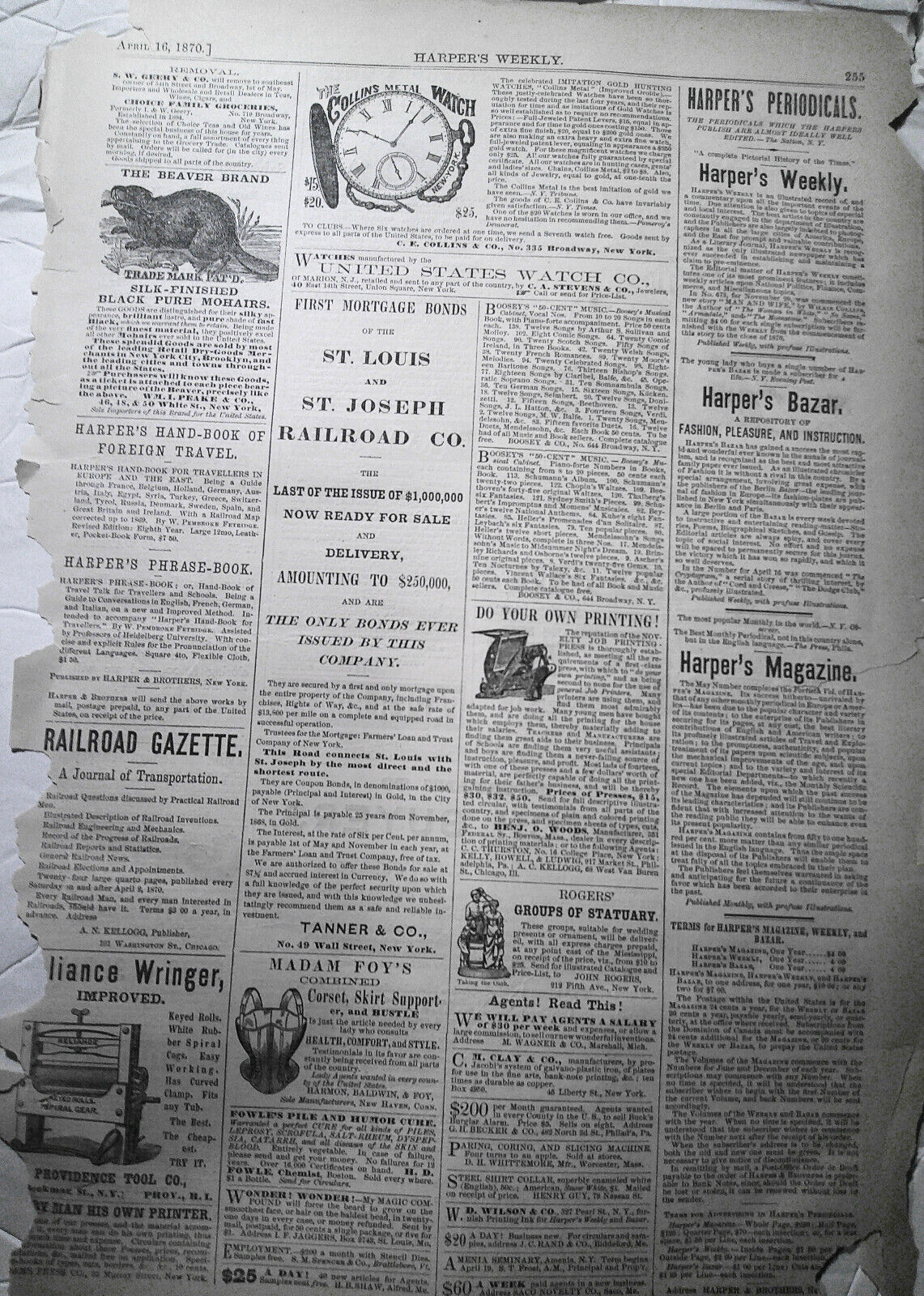 Foreshadowing of Coming Events in Our Public Schools Nast Harper's Weekly, 1870.