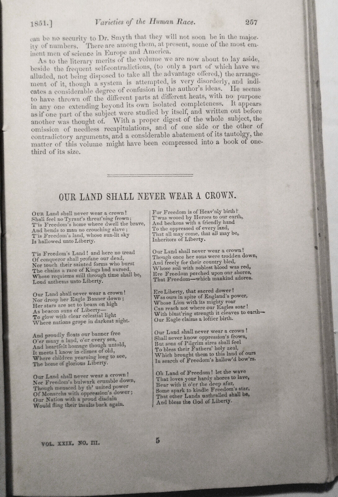 The United States Magazine and Democratic Review, September 1851