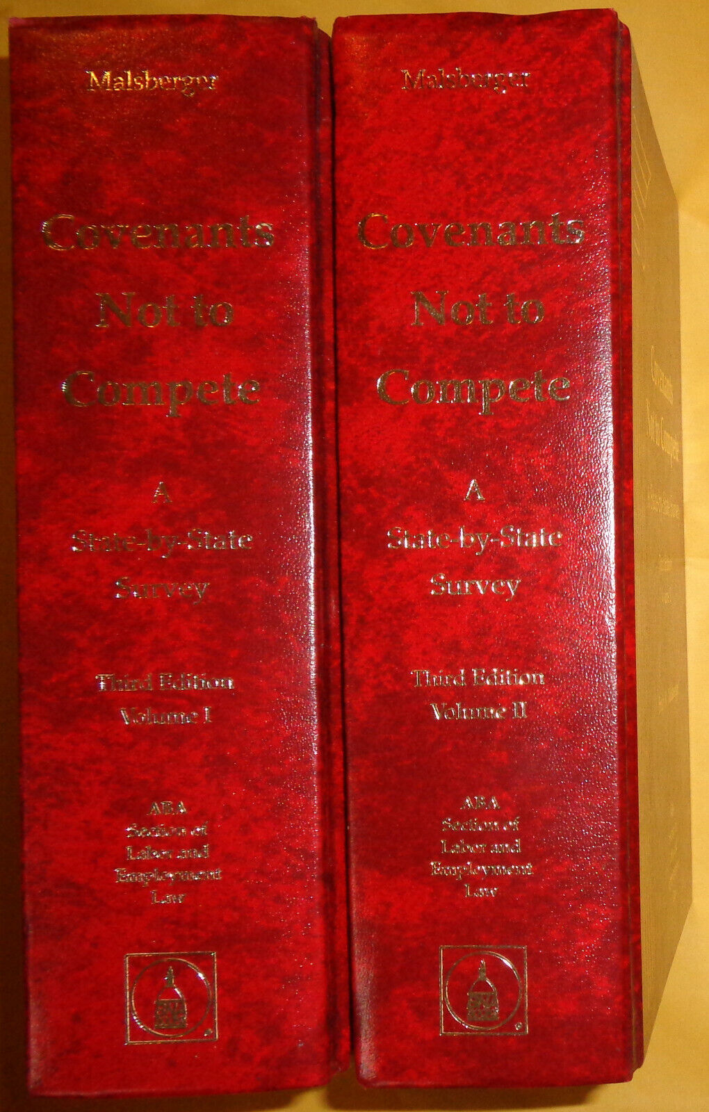 Covenants Not to Compete: A State-by-State Survey by Malsberger 3rd Ed 2002 2Vol