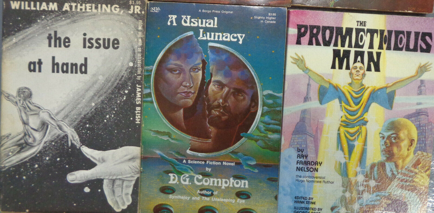 Science Fiction lot (9): Operation Interstellar, Prometheus Man, Demonized...