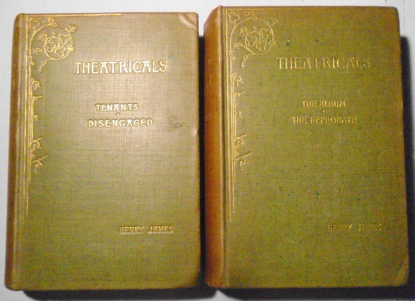 Henry James : Theatricals - 1st & 2nd series - 1st UK edition 1894, 1895