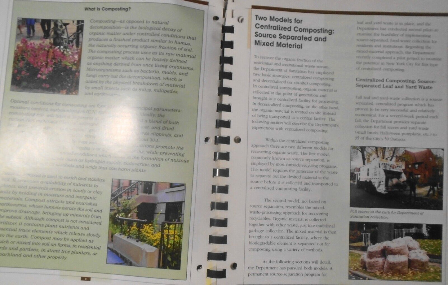 Composting in New York City : a complete program history. 2001.