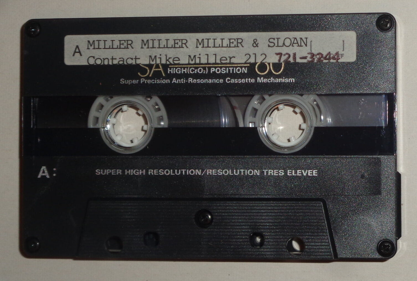 Miller Miller Miller & Sloan - Rare Demo Cassette 1991 - Do I Make You Happy? ..