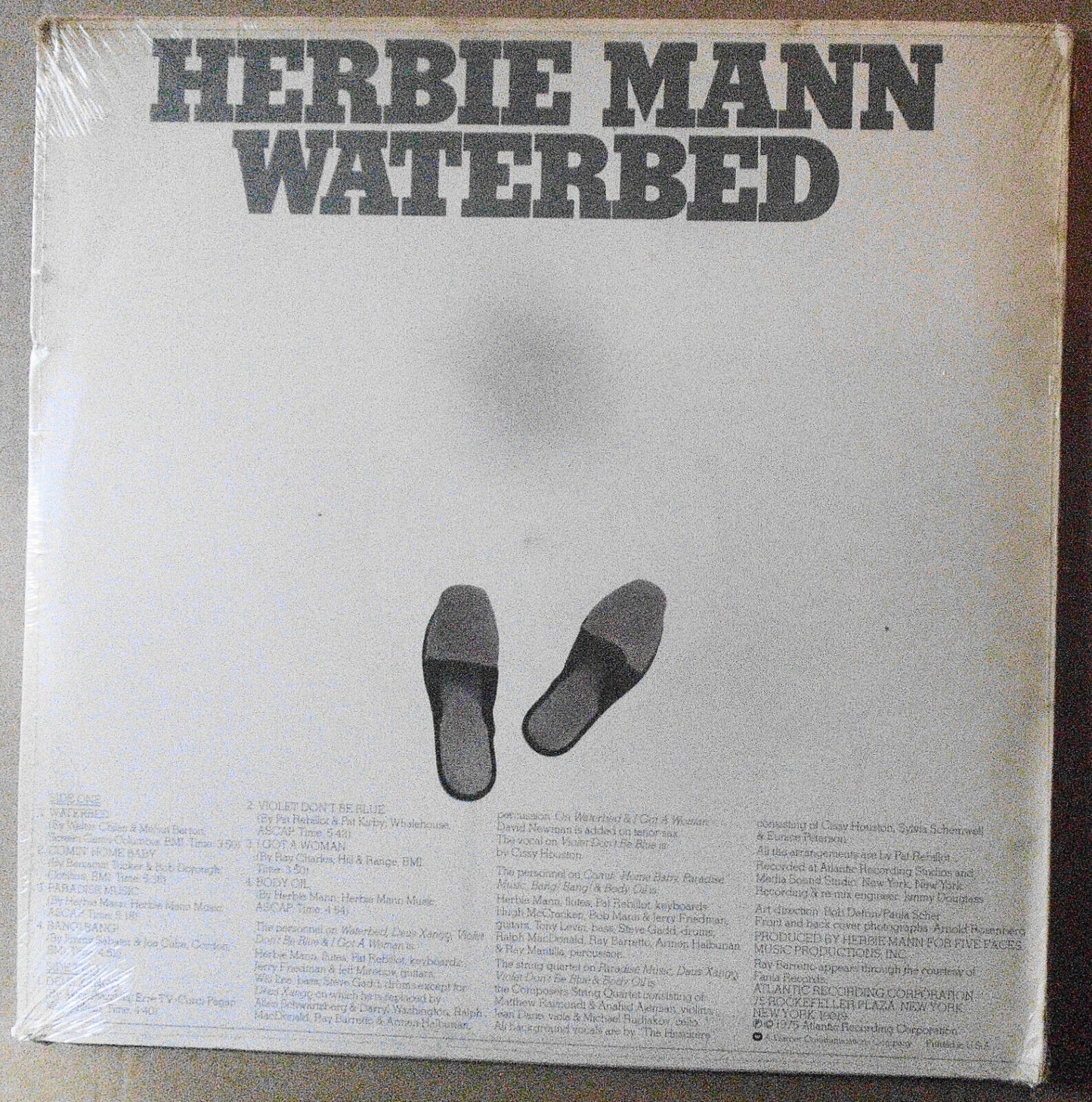 Herbie Mann : Waterbed - Vinyl LP - Atlantic SD 1676, 1975 - **SEALED**, NEW