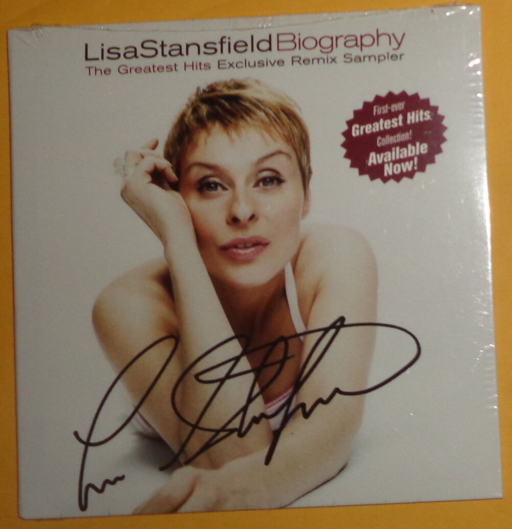 Lisa Stansfield - Biography (Greatest Hits - Remix Sampler) (CD, Comp, Promo)