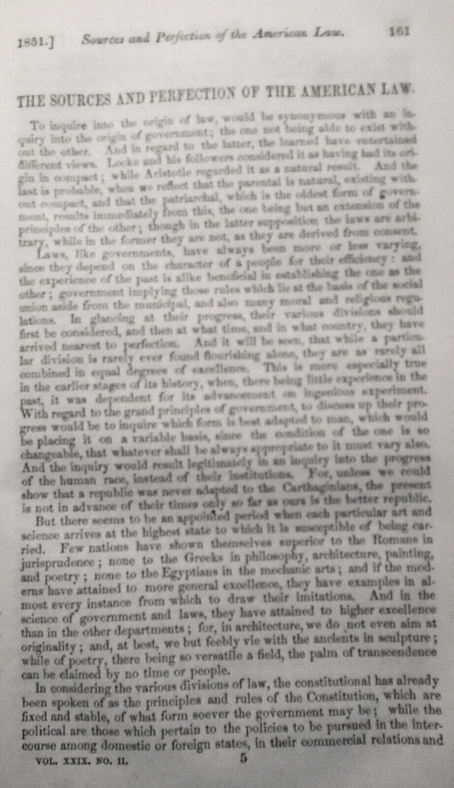 The United States Magazine and Democratic Review, August 1851