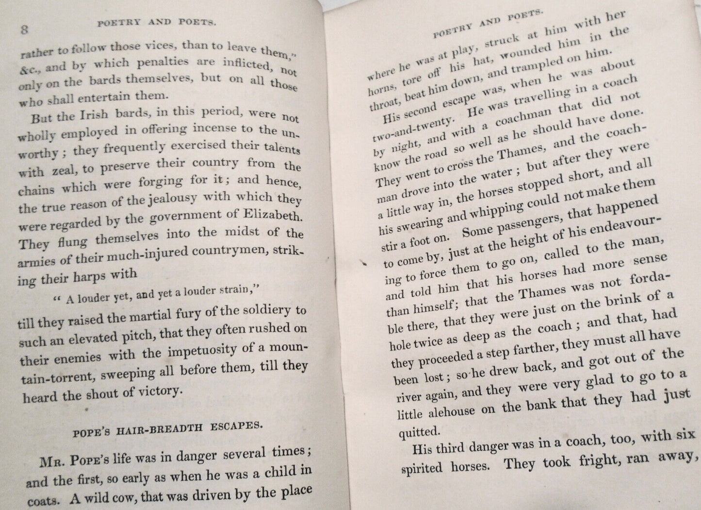 Poetry and poets : being a collection of the choicest anecdotes - 3 vols, 1826