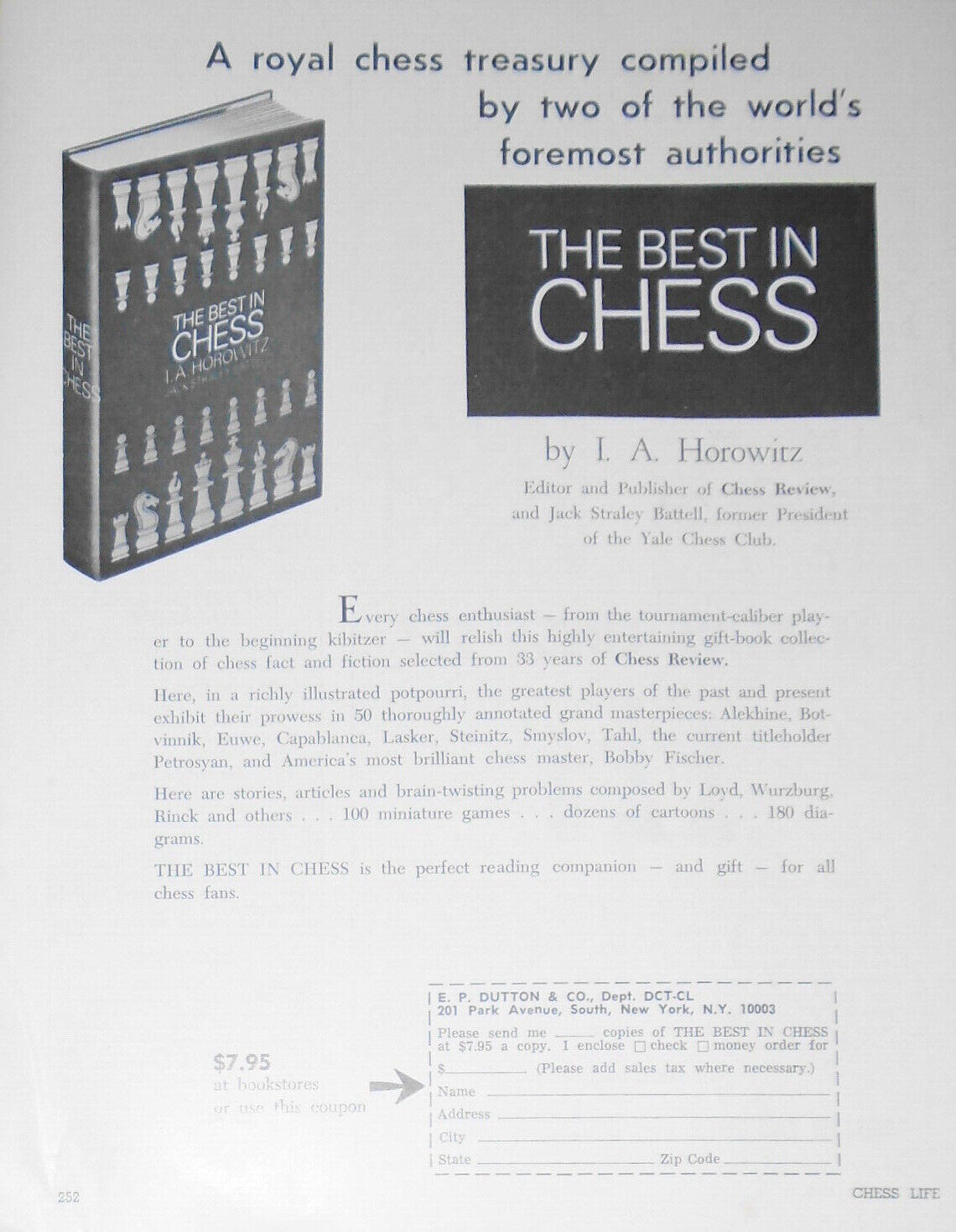 Chess Life, November 1965 - Candidates Matches; Capablanca Memorial, etc.