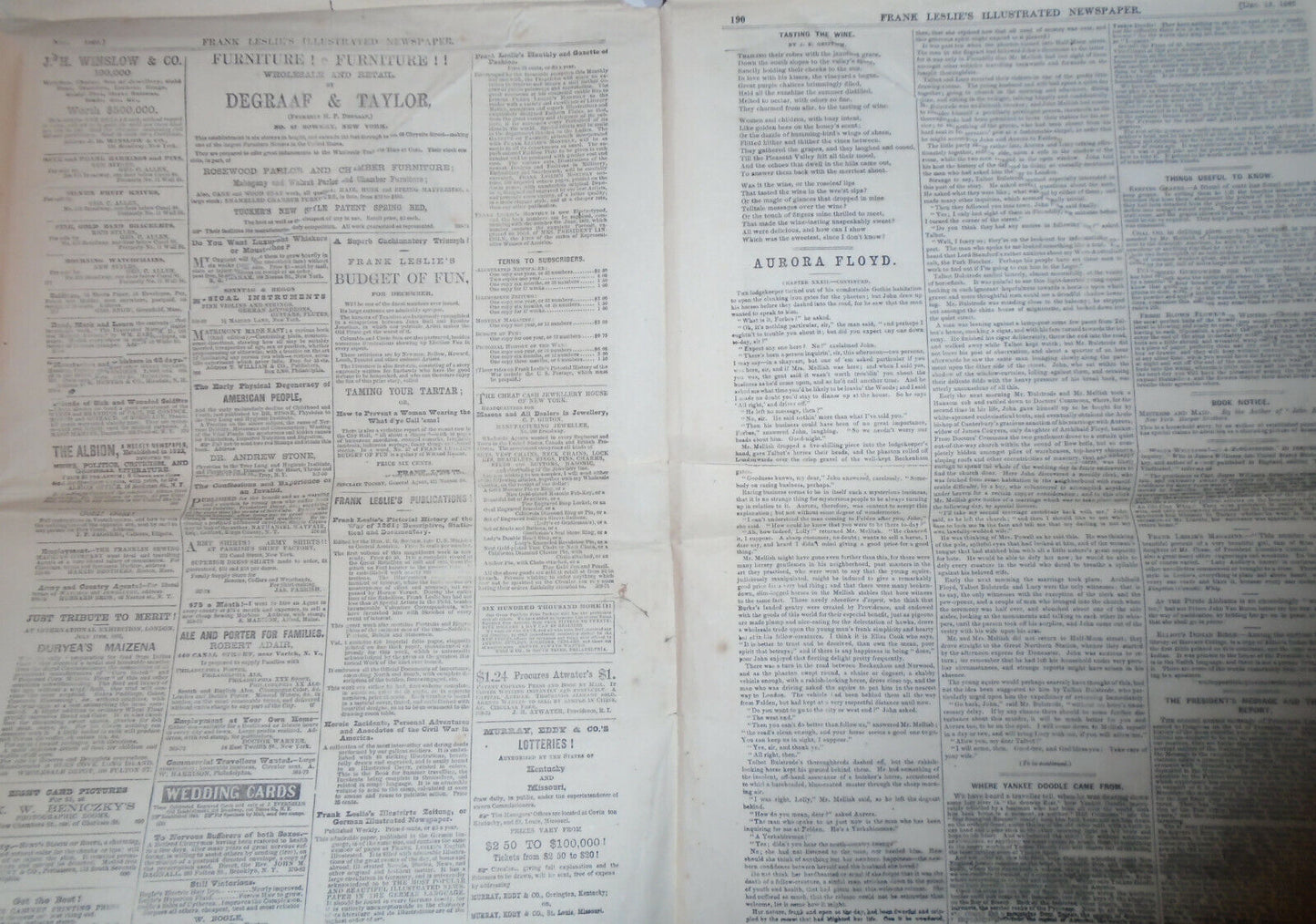 Frank Leslie's Illustrated Newspaper - December 13, 1862 - US Civil War, etc.