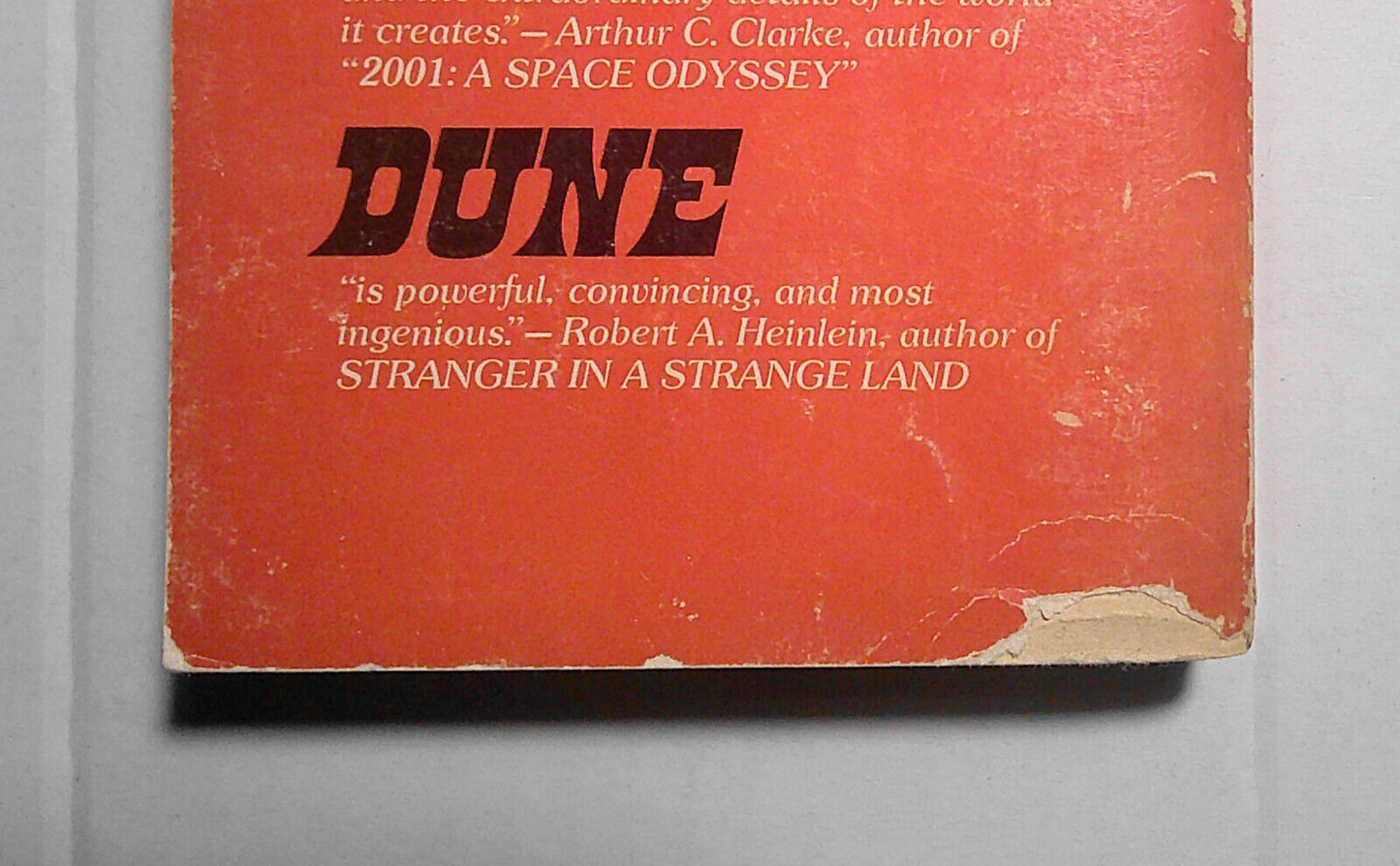 DUNE : Frank Herbert's Science Fiction Classic. Ace First Printing, 1965