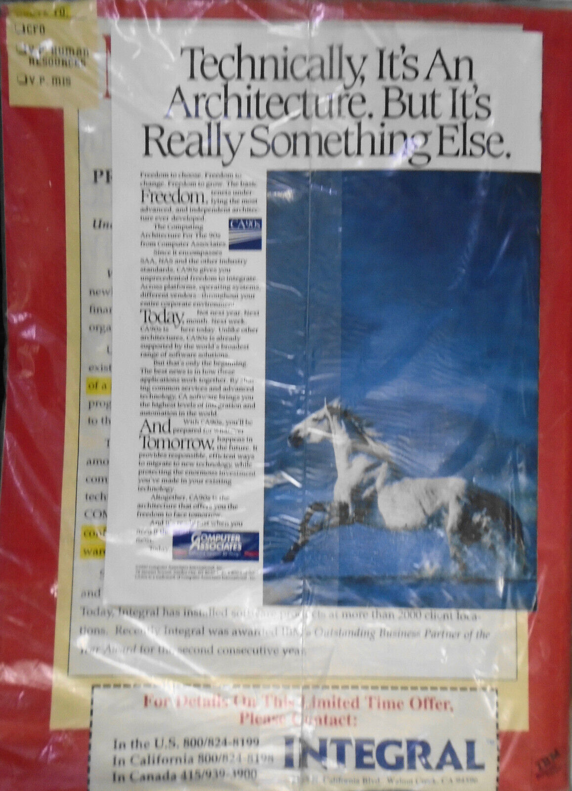 Computerworld, October 8, 1990 - Brand new, still shrinkwrapped