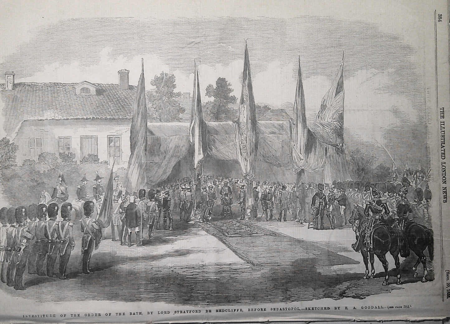 Illustrated London News Sept. 29, 1855 - Fall of Sebastopol; Glatton Battery etc