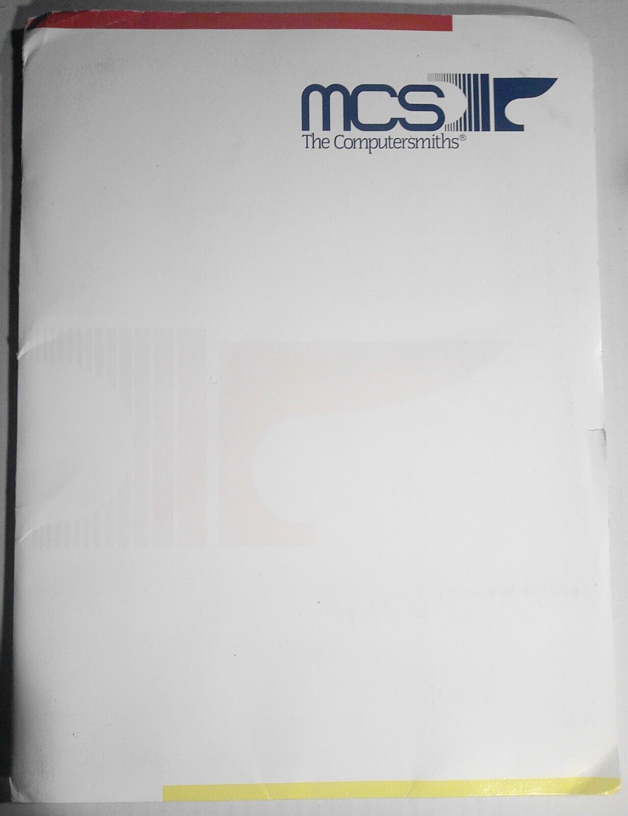 ANVIL-5000 3D CADD/CAM Software Press Kit, 1989. By MCS.
