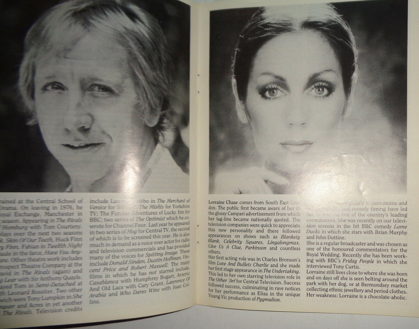 ME AND MY GIRL - THEATREPRINT PROGRAM - 1ST PERFORMANCE AT ADELPHI THEATRE 198
