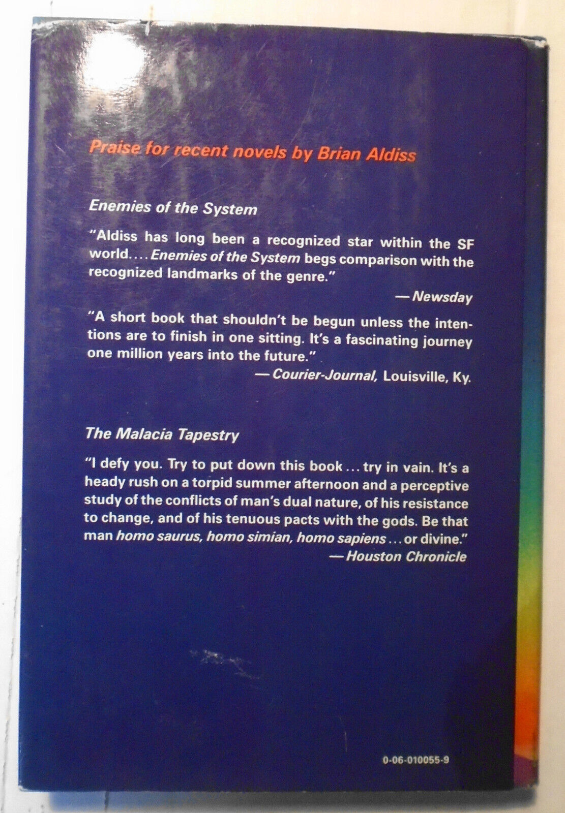 Brian Aldiss, SIGNED - New Arrivals, Old Encounters: 12 Stories HC 1st Edition