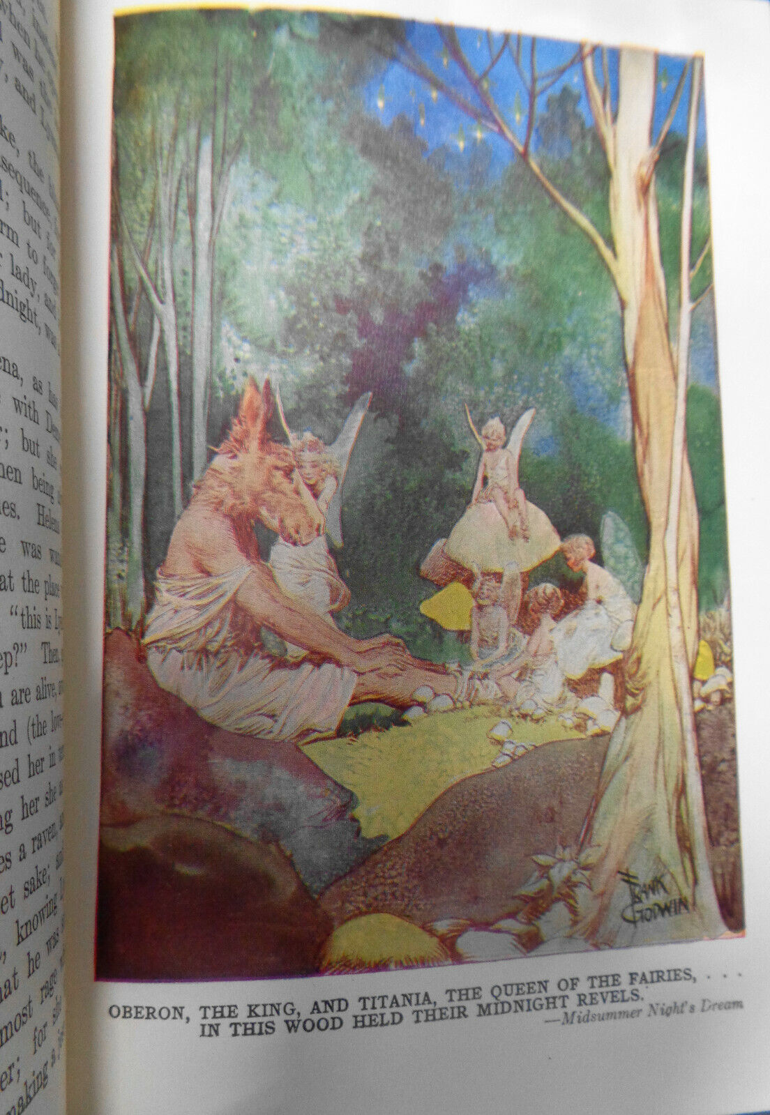 Tales from Shakespeare, by Charles & Mary Lamb. 1924. ills by Frank Godwin.