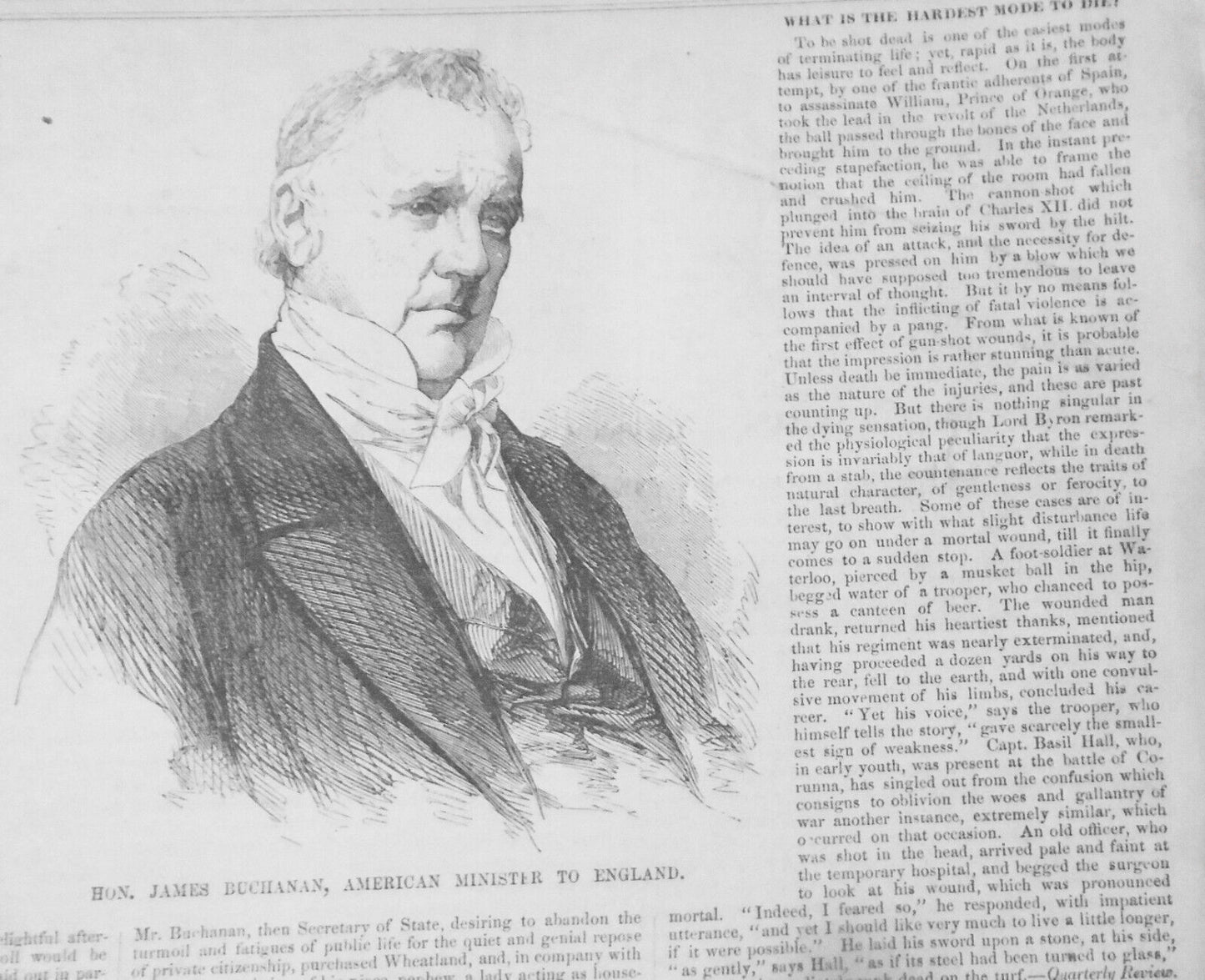 Gleason's Pictorial March 25, 1854 - Nathaniel Bowditch; Scenes in California..