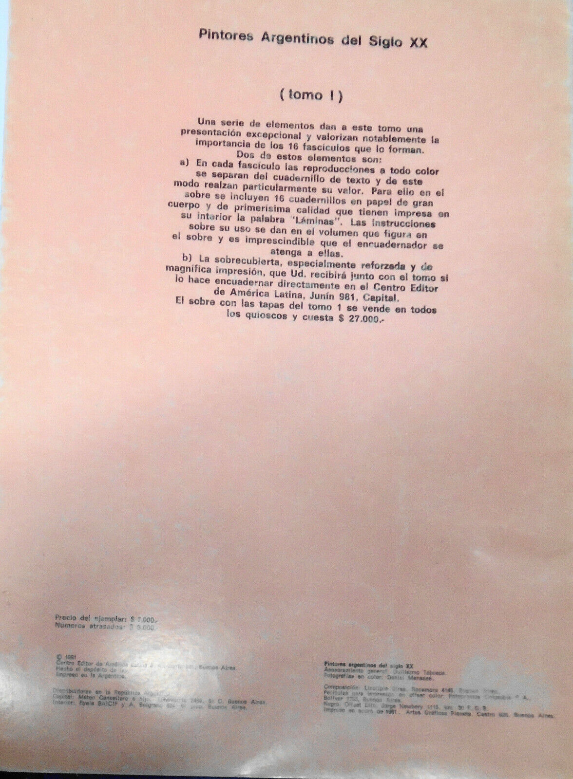 Luis Barragan : Pintores Argentinos del Siglo XX, 38. 1981.