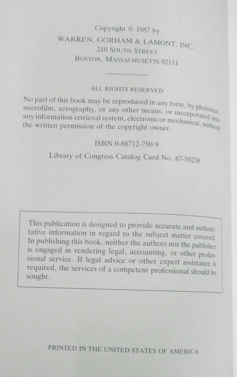 Computer Software Agreements: Forms and Commentary. Warren Gorham & Lamont, 1987