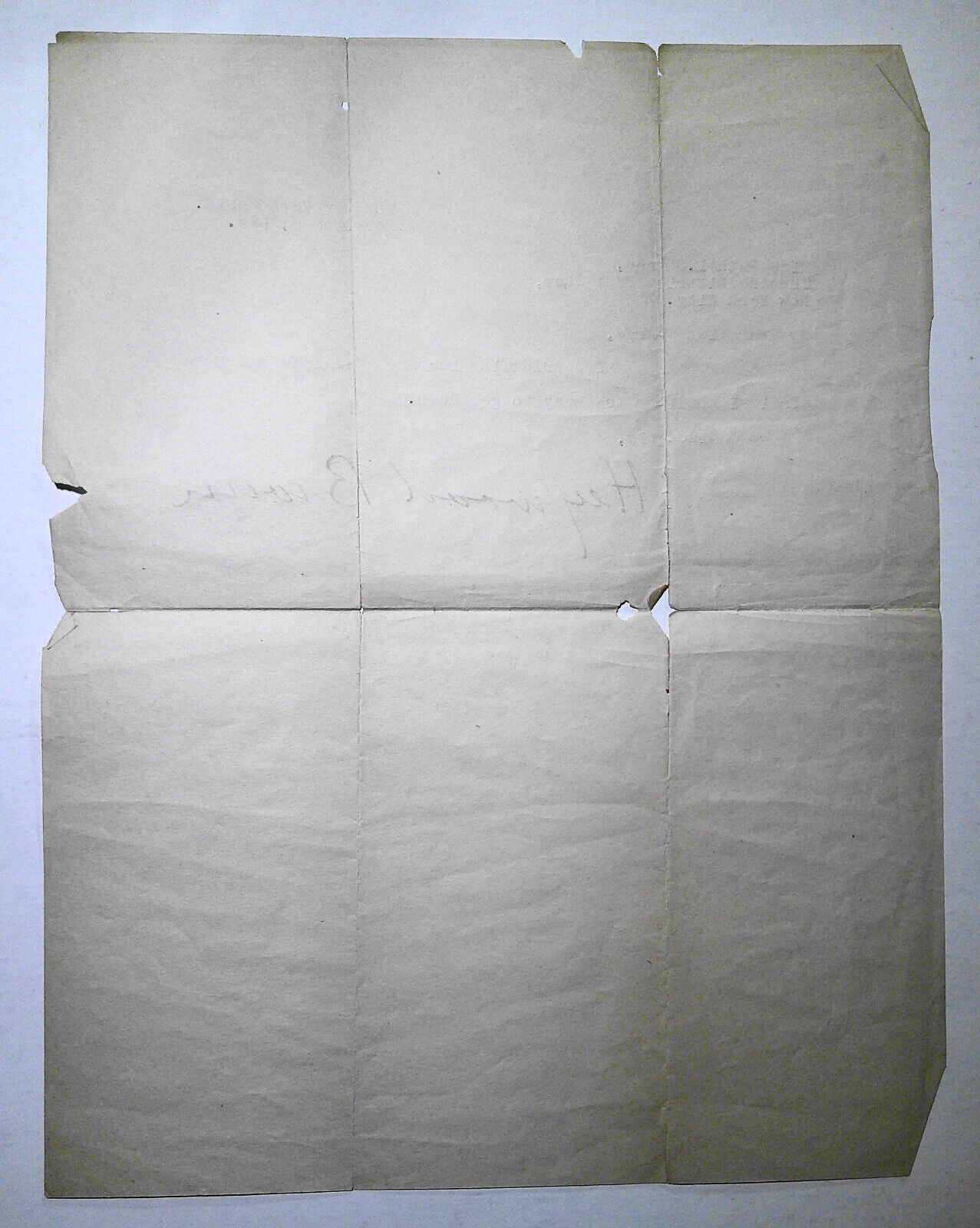 Heywood Broun, journalist SIGNED letter, 1924. Addressed from The New York World