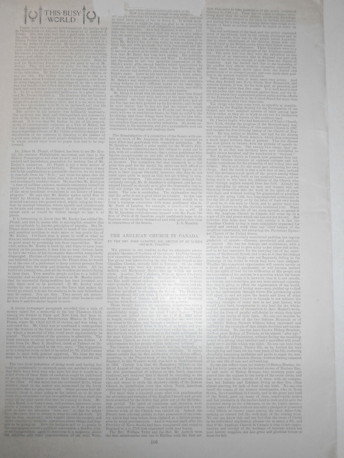 The Valley Forge Centennial - Harper's Weekly July 6, 1878 - Original Print