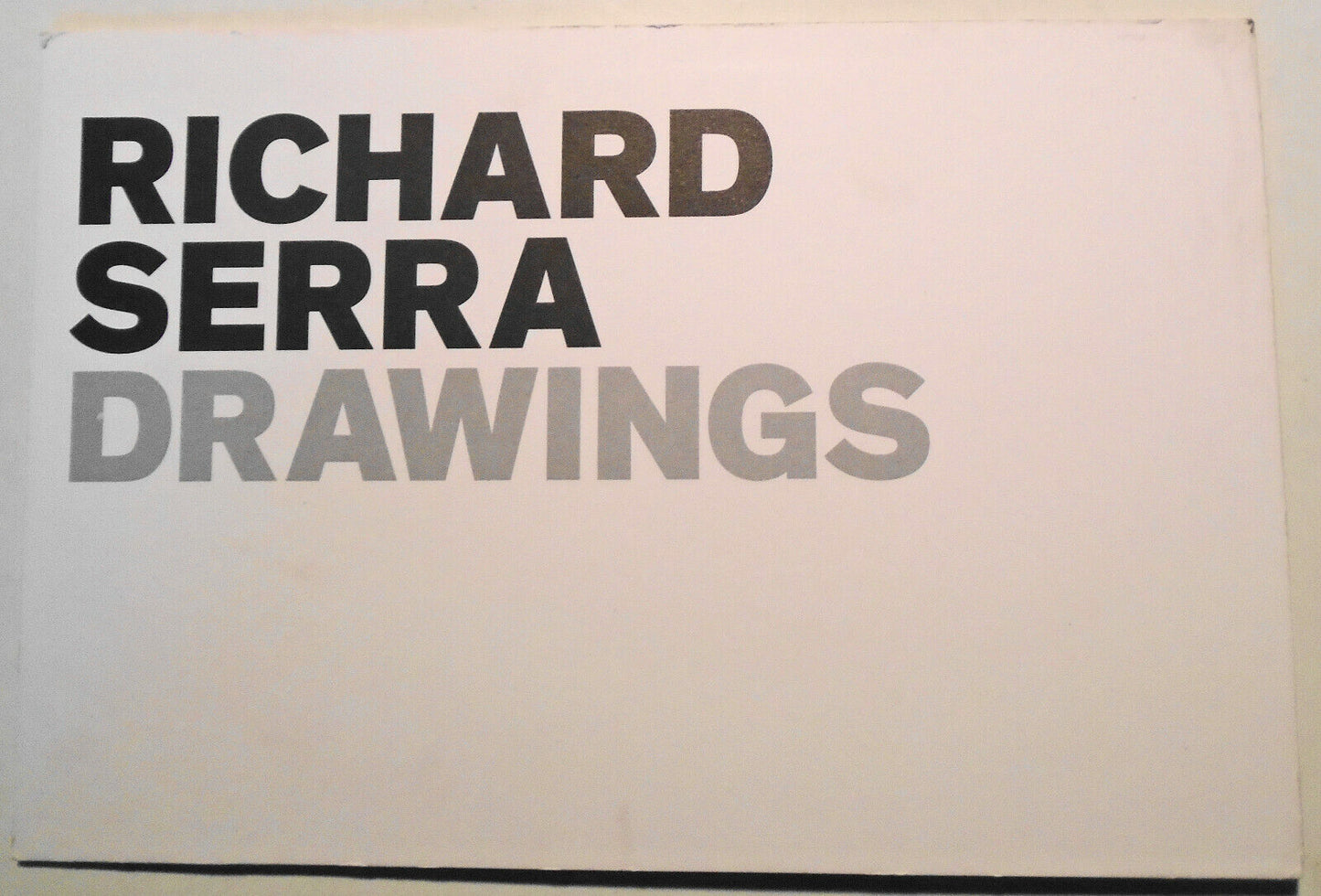 Richard Serra Drawings Private View Invitation Card Gagosian Gallery Geneva 2011