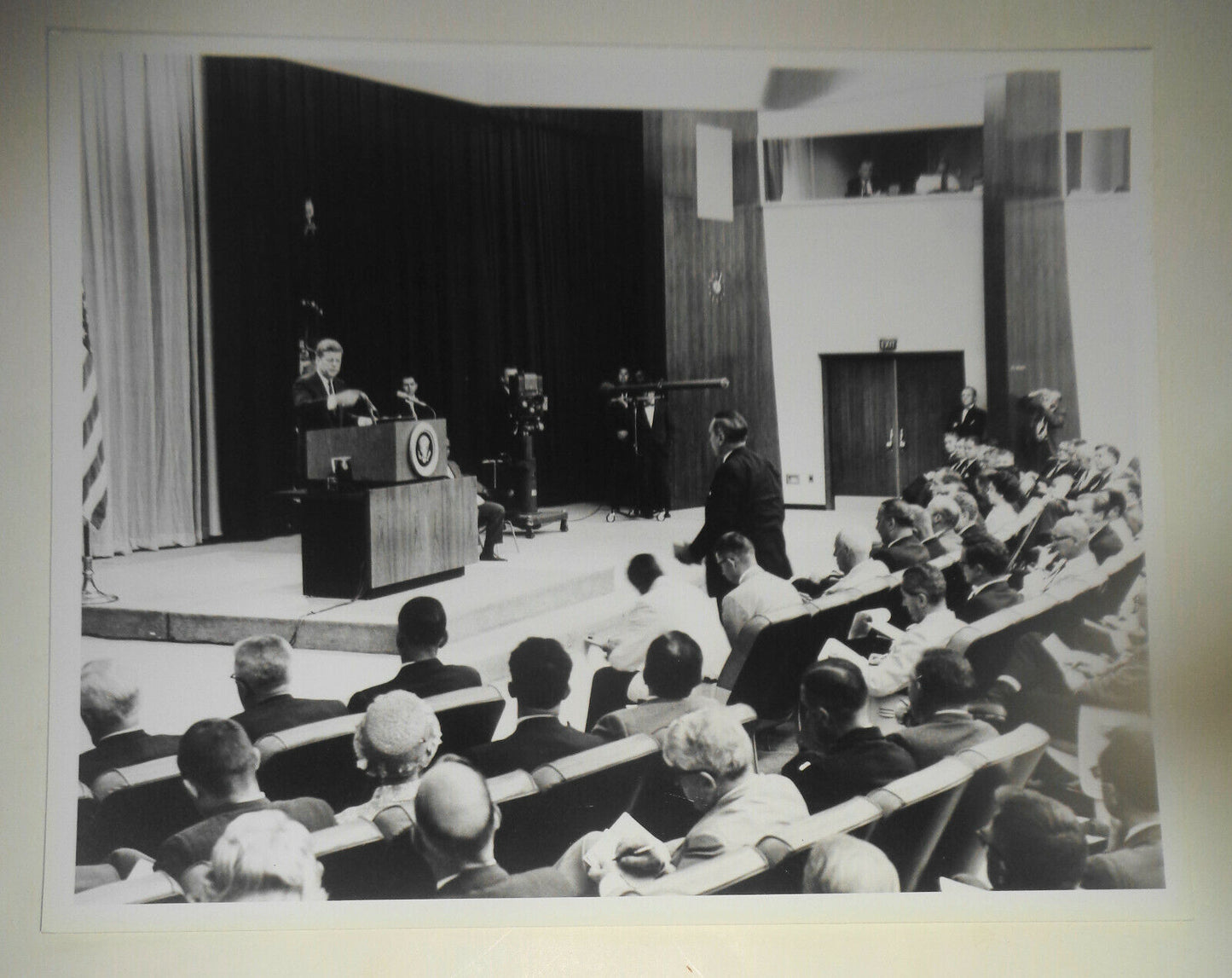 1962 President John F Kennedy - State Department - No Soviet Missiles in Cuba