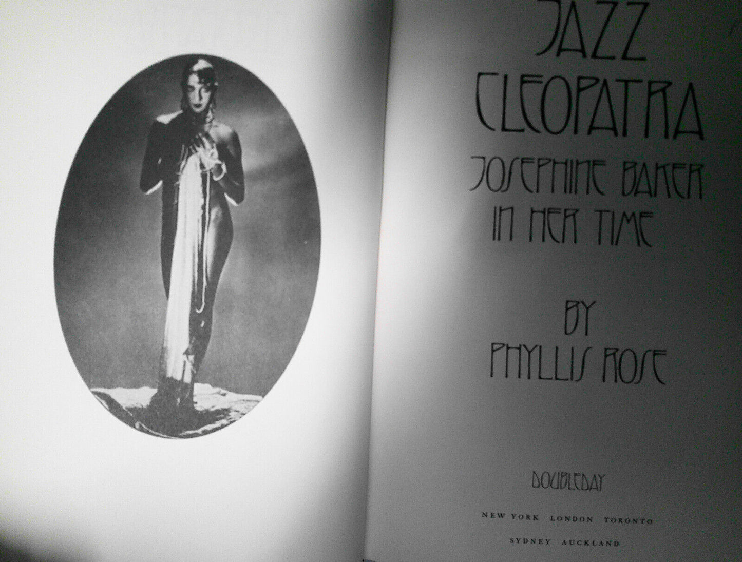 Naked at the Feast & Jazz Cleopatra - 2 Josephine Baker bios - First Editions HC