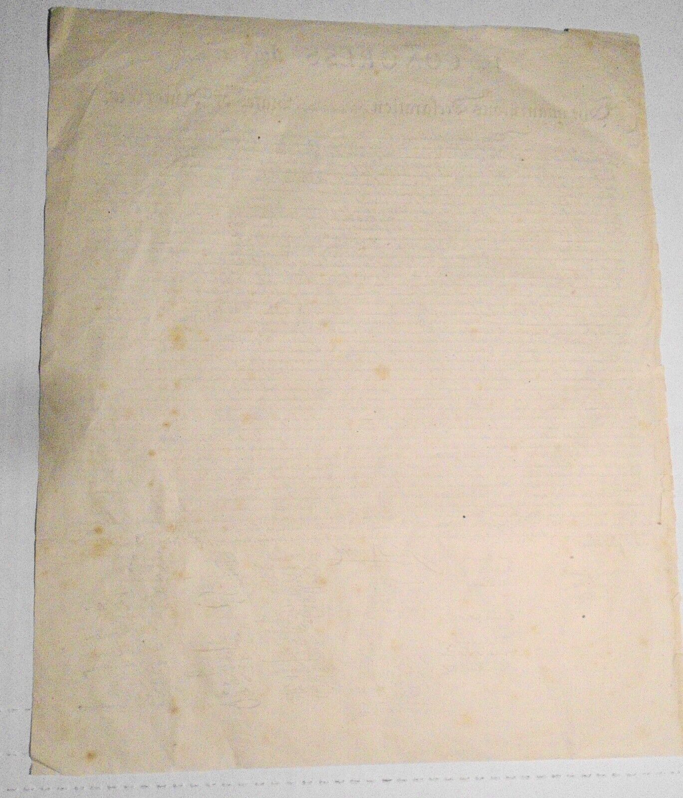 Declaration of Independence, ca. 1900. 11.75" x 9.75".