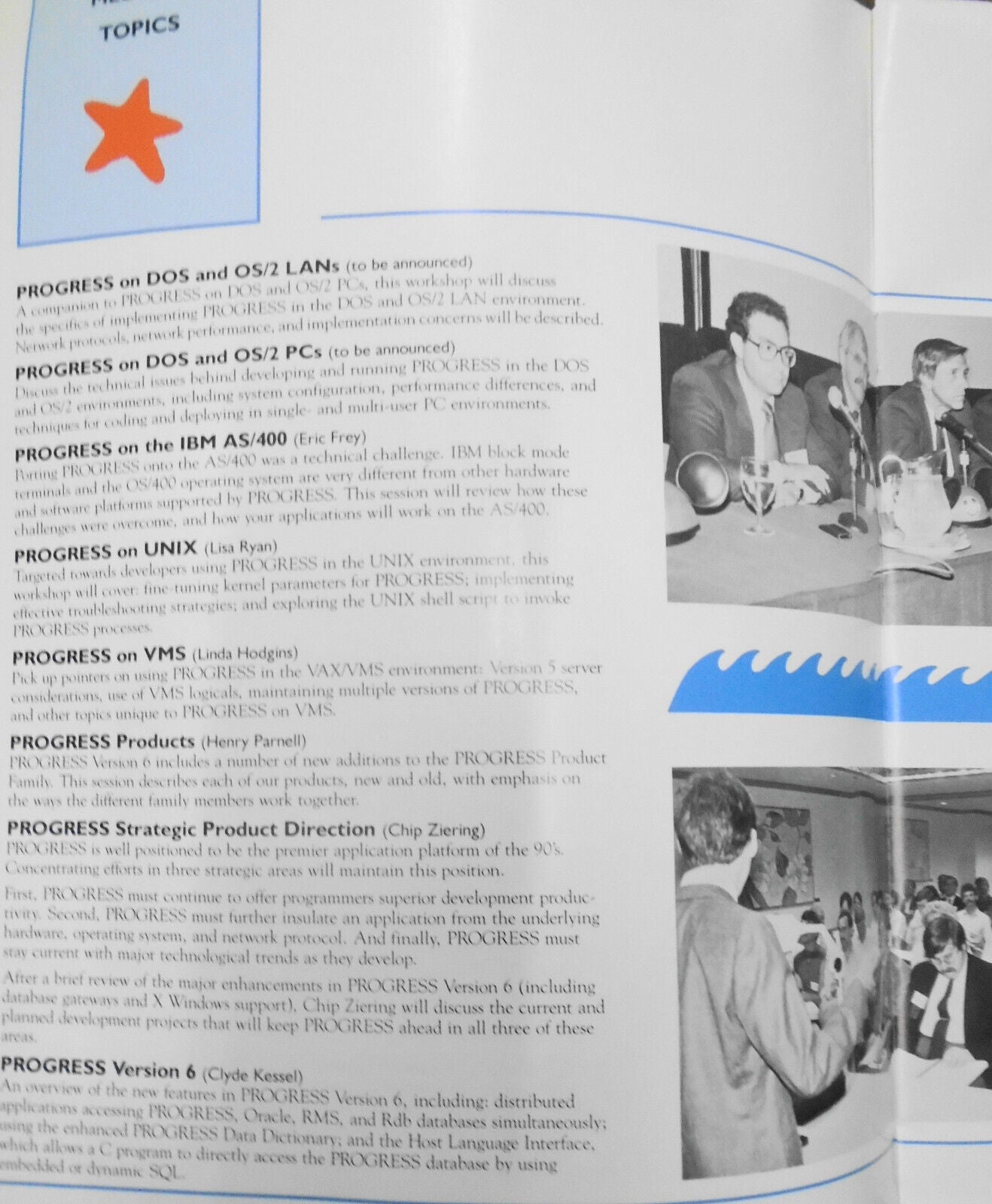 1990 PROGRESS Application Development System, Users Conference - Program