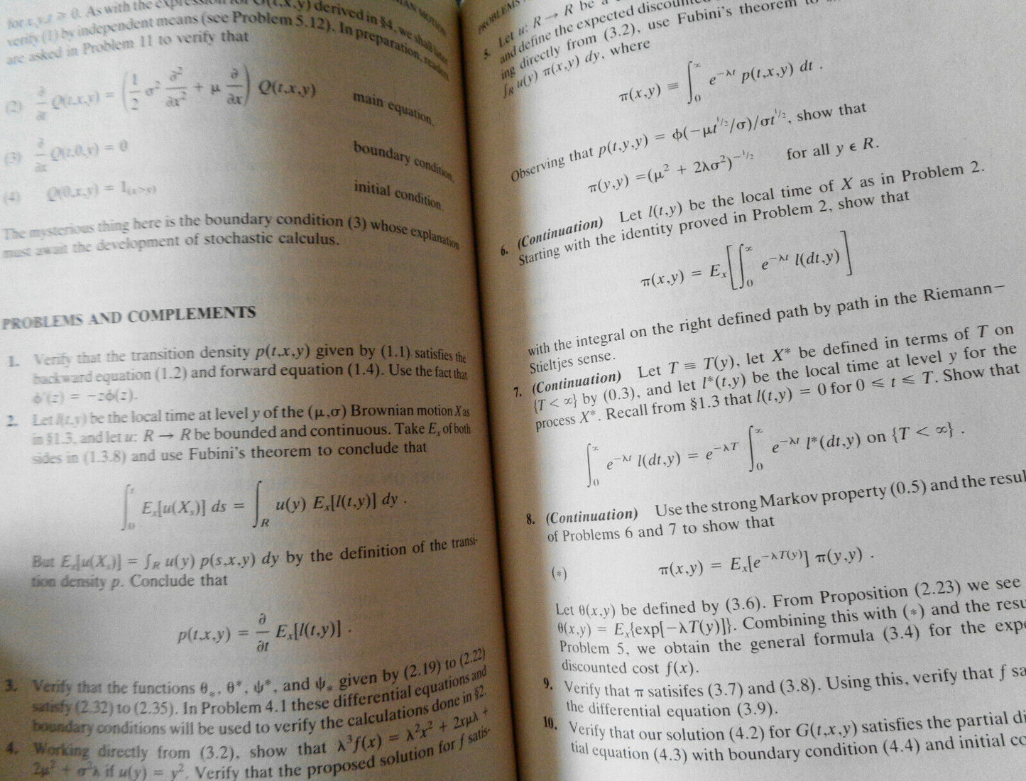 Brownian Motion and Stochastic Flow Systems, by J. Michael Harrison 1st ed 1985.