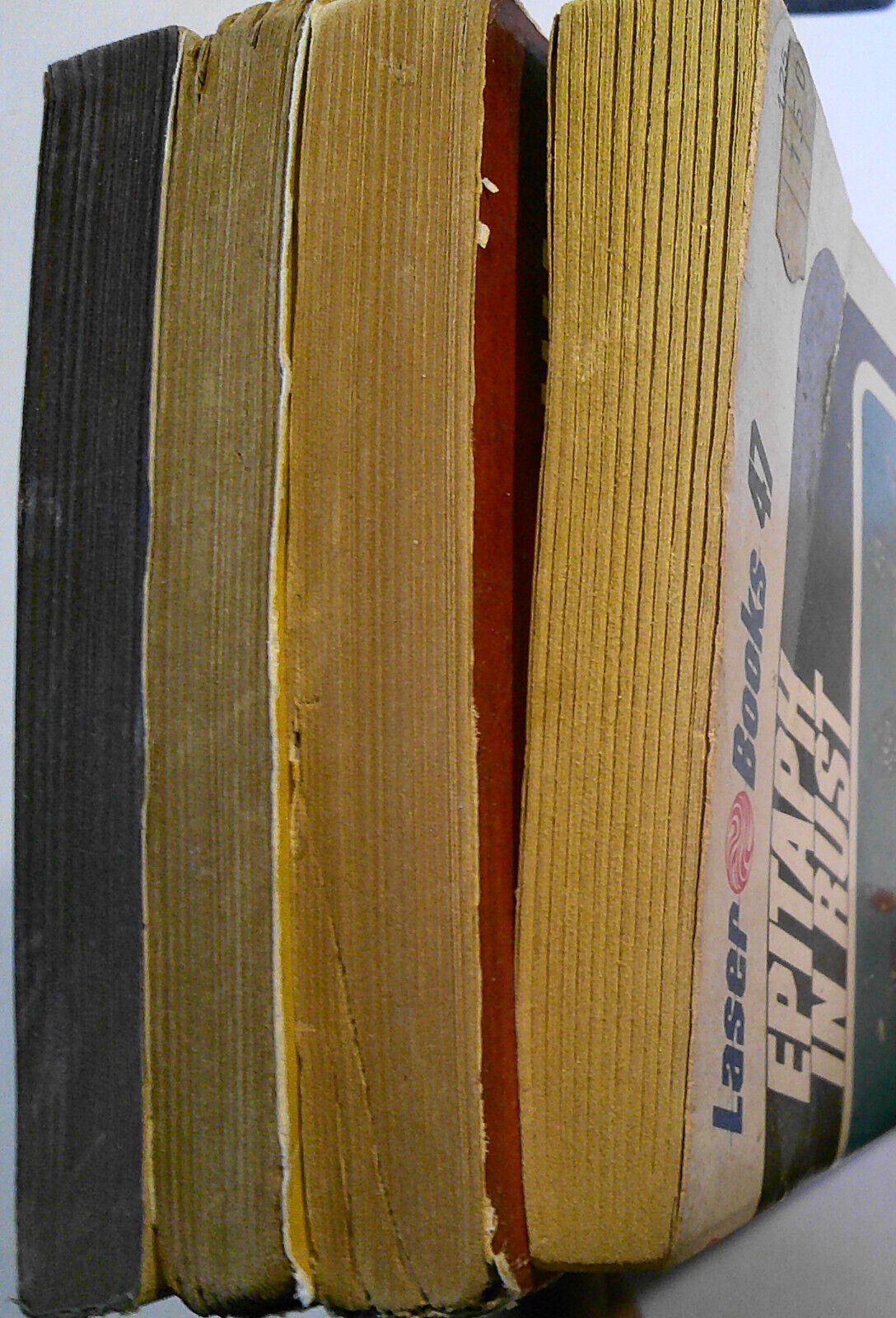 4 science fiction PBs: Transit, Gladiator-at-law, Hero's Walk, Epitaph in Rust