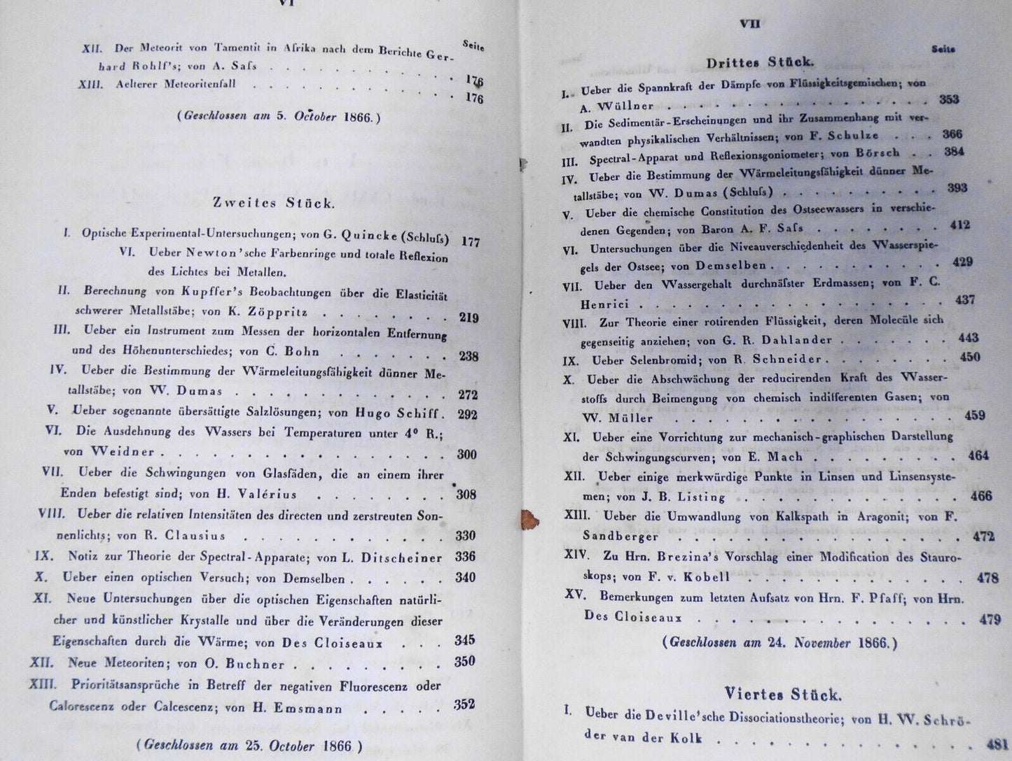 Annalen der Physik und Chemie. 1866. Funfte Reihe. Neunter Band.
