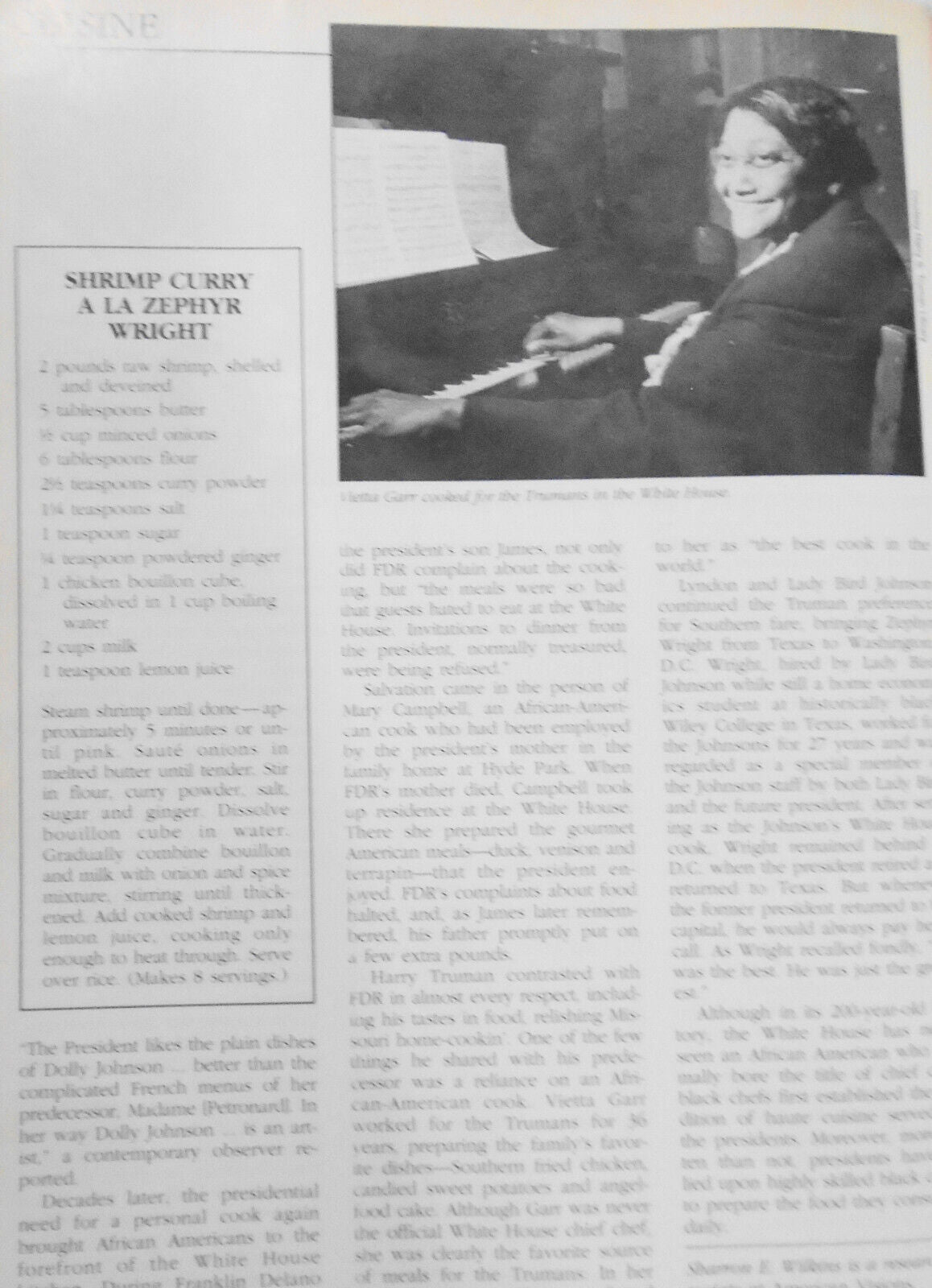 American Visions, Feb/March 1995 - The Untold Story Of Blacks In The White House