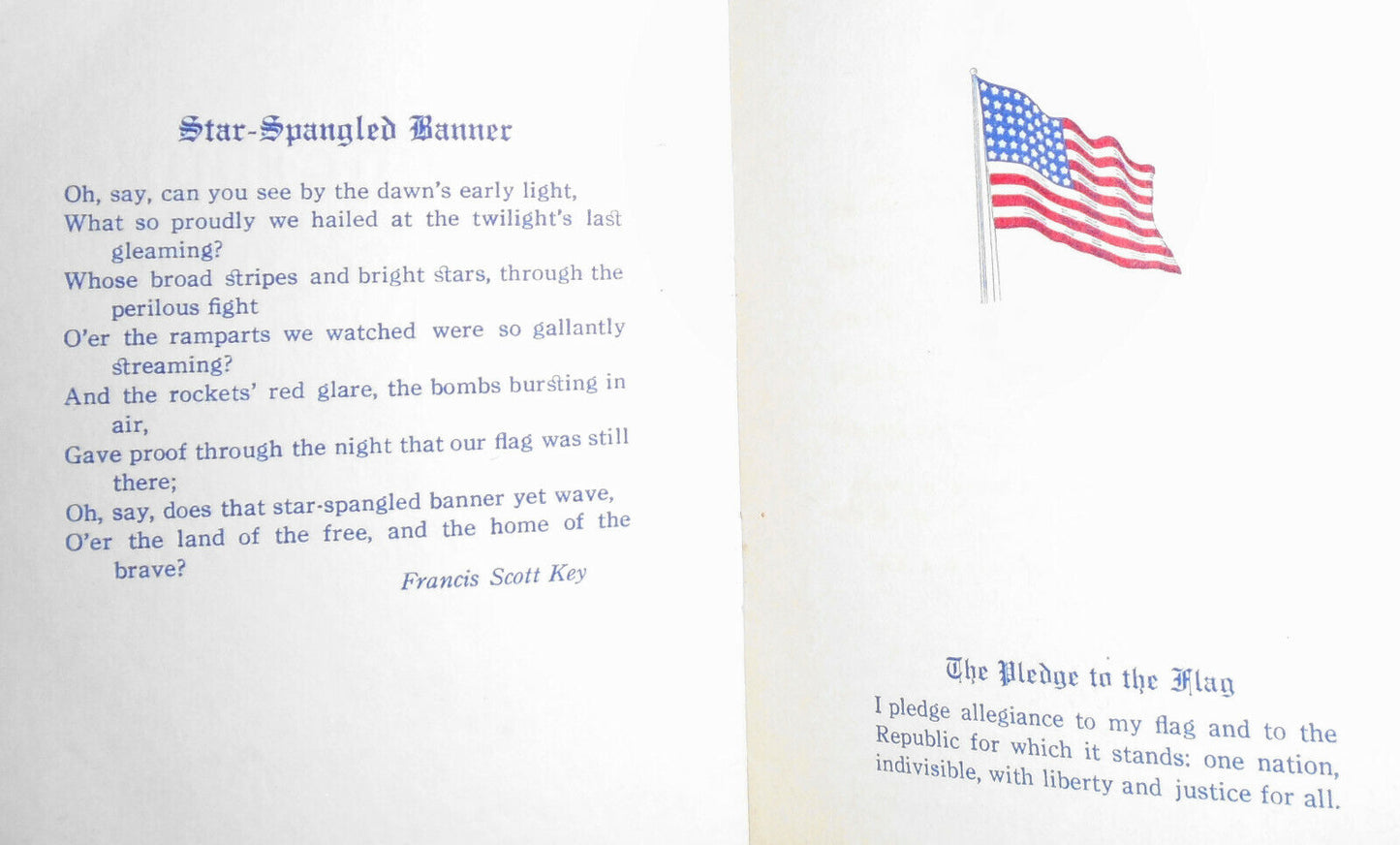Flag Day. Sunday, June 14 1925. Tyler Street Prevocational School, Boston, MA