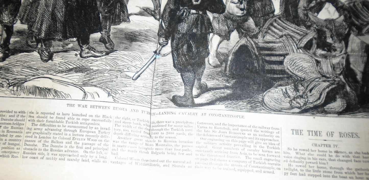 War Between Russia and Turkey - Harper's Weekly, May 19, 1877