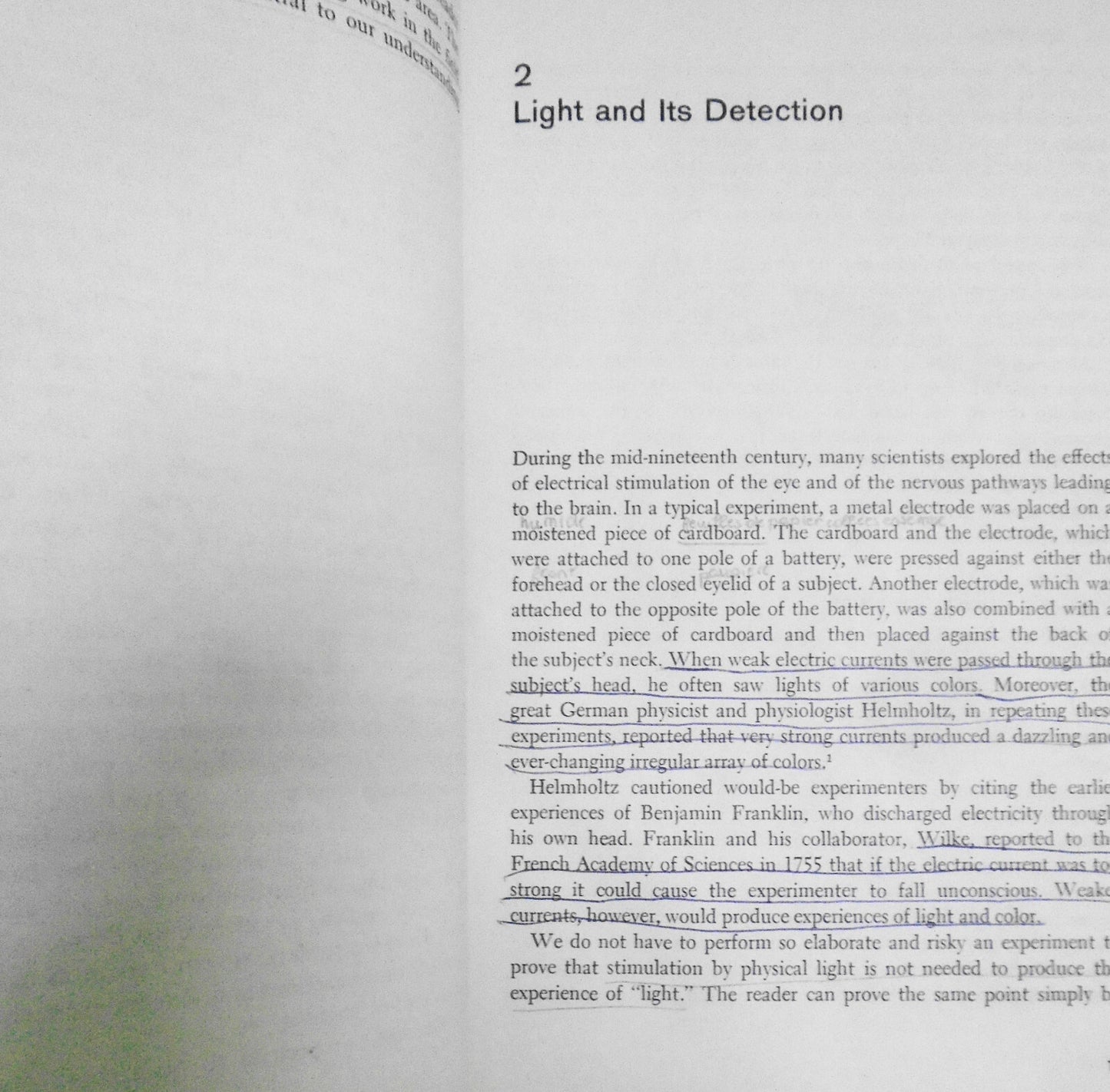 Perception, by Lloyd Kaufman & Principles of Visual Perception, by Bloomer