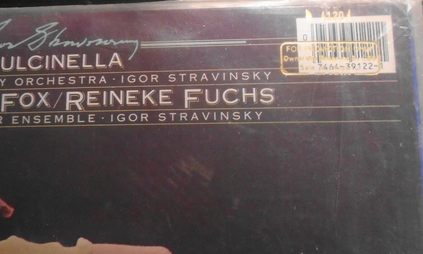 Stravinsky 2 Double LPs Lot: Firebird, Rossignol, Petrouchka, Pulcinella, Renard