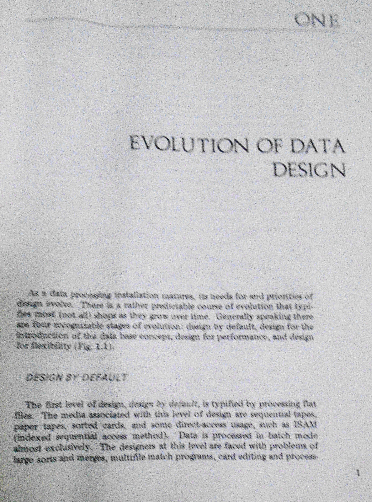 Effective Data Base Design, By William H. Inmon. 1981. First edition. Hardcover.