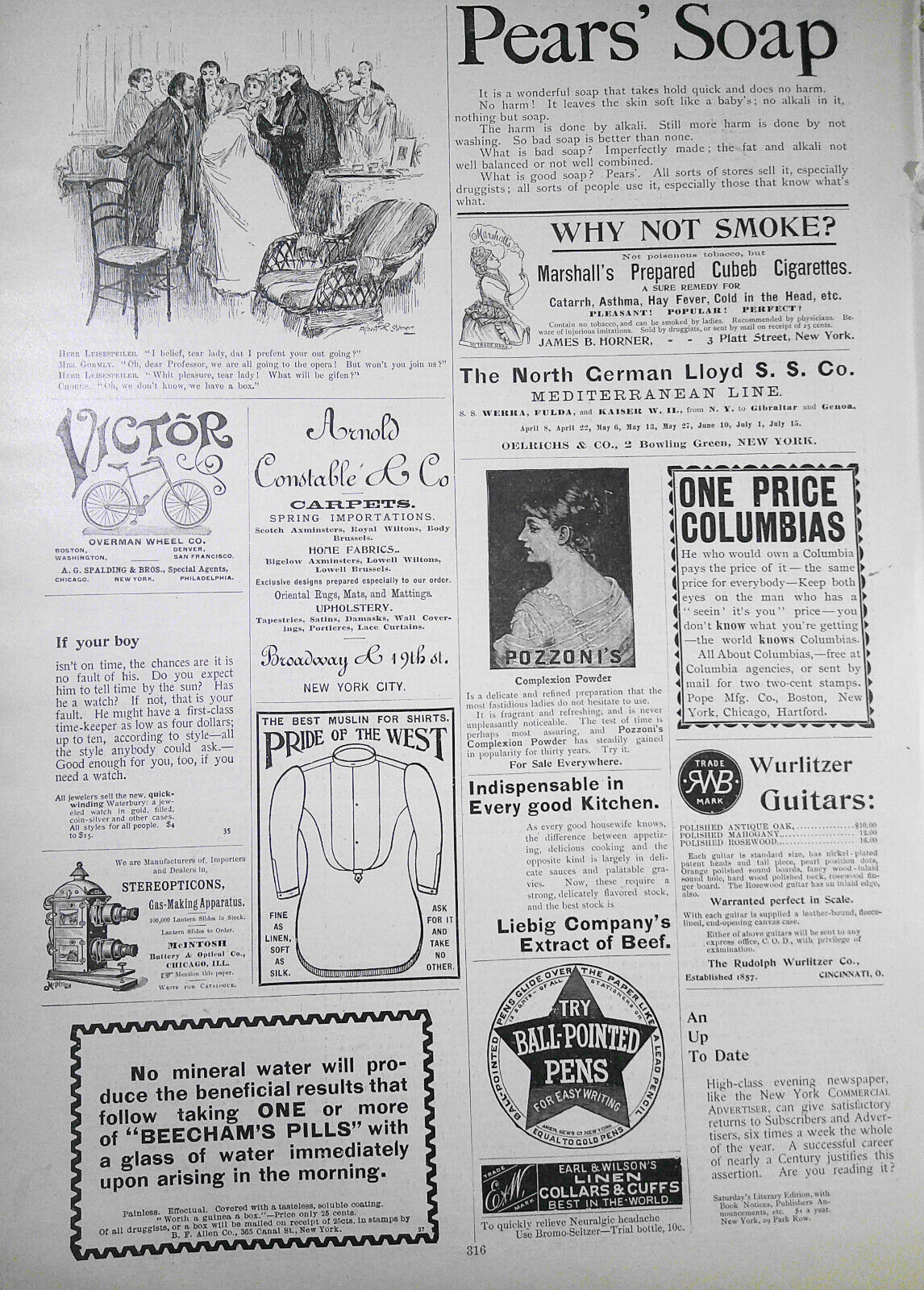 Harper's Weekly, April 1, 1893 - Annexation Question, Hawaii; Rio De Janeiro etc