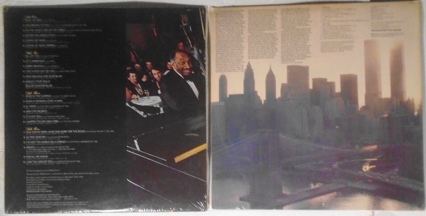 Bobby Short, Live at the Cafe Carlyle & My Personal Property LP lot of 2, SEALED