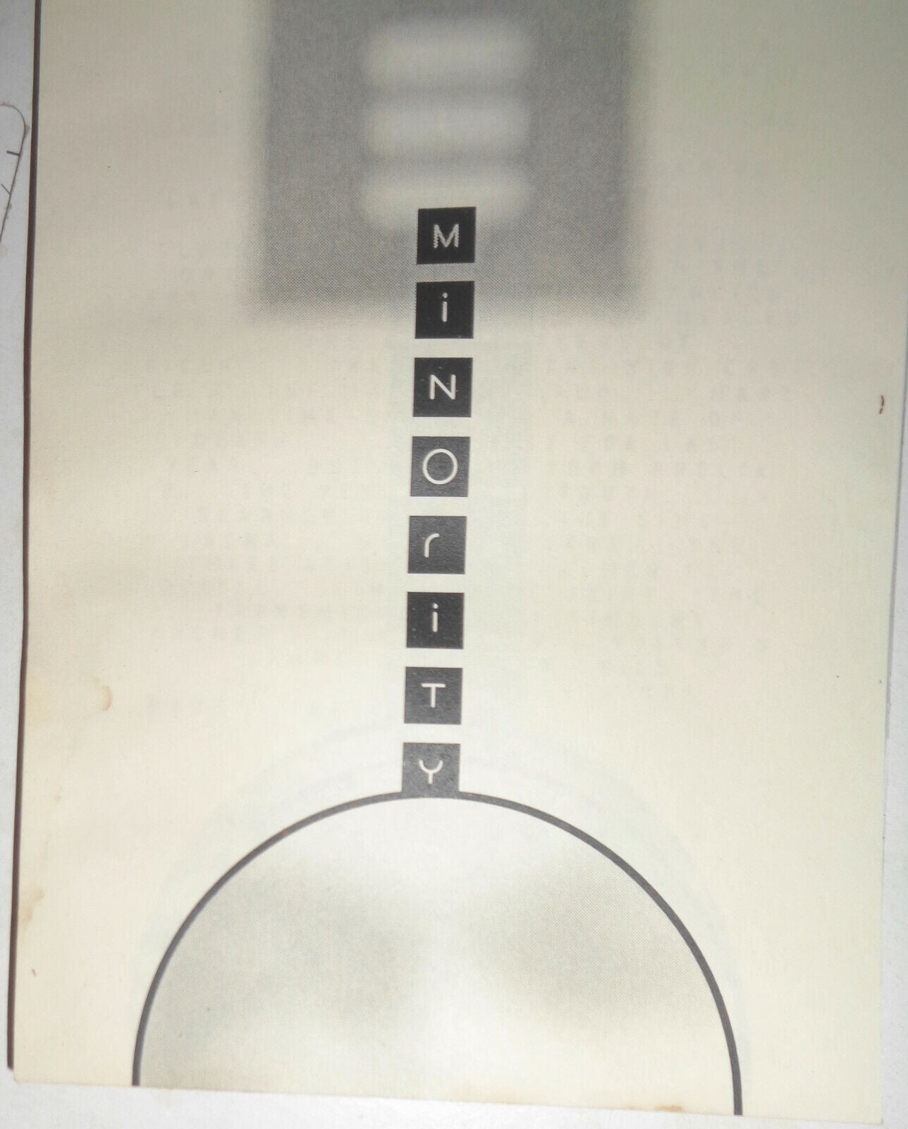 Philip K. Dick - The Minority Report - Uncorrected Bound Galleys 2002 - rarest