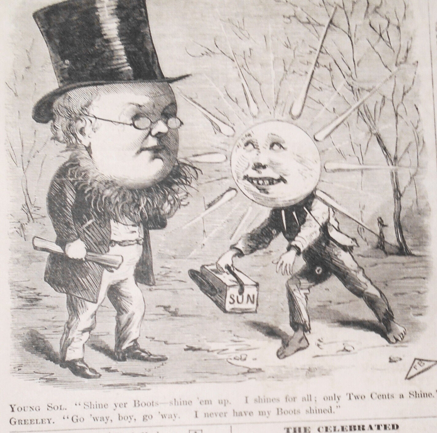 Harper's Weekly May 1, 1869: Shakespeare; Ebenezer Bassett 1st US Black diplomat