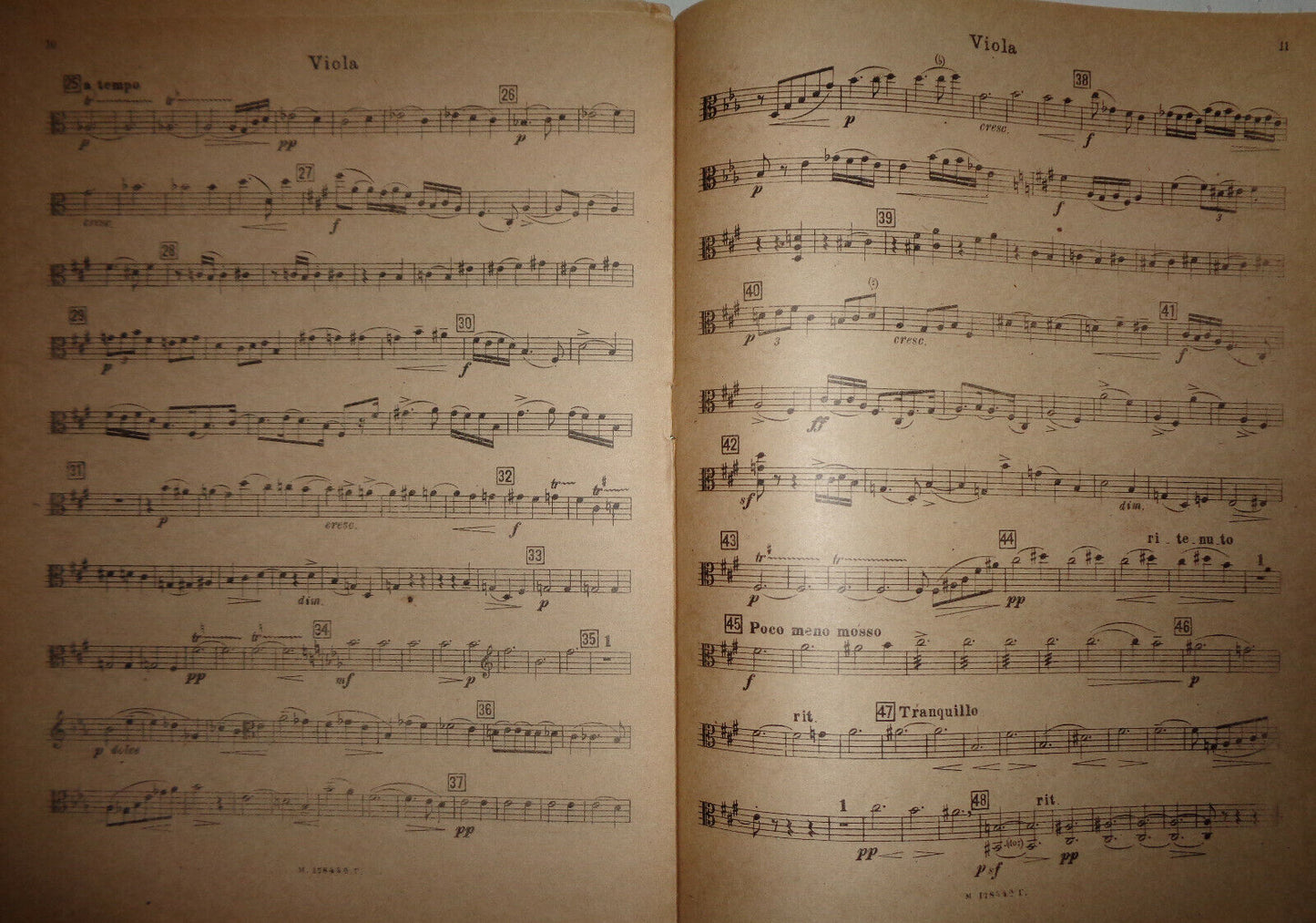Miaskovsky Quartet (No 8 fis-moll) : for 2 violins, viola & violoncello; op. 49