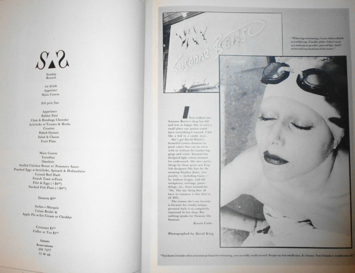 Details Magazine June 1982 - Hip-hop. .. Beating the Rap -- Susanne Bartsch ...