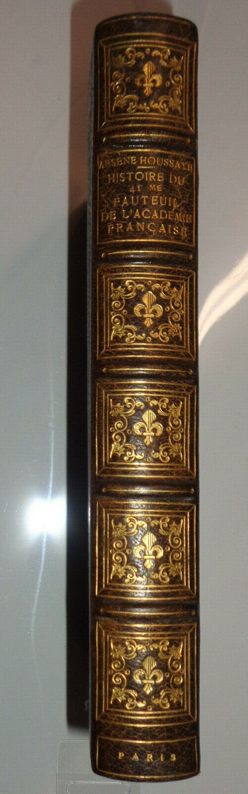 1882 Histoire du 41me Fauteuil de l'Academie francaise - Arsène Houssaye Ltd ed