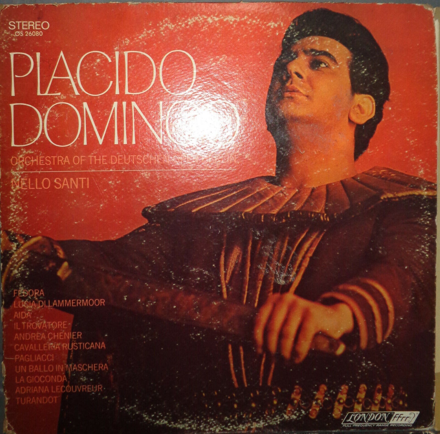 6 Placido Domingo vinyl LP record albums