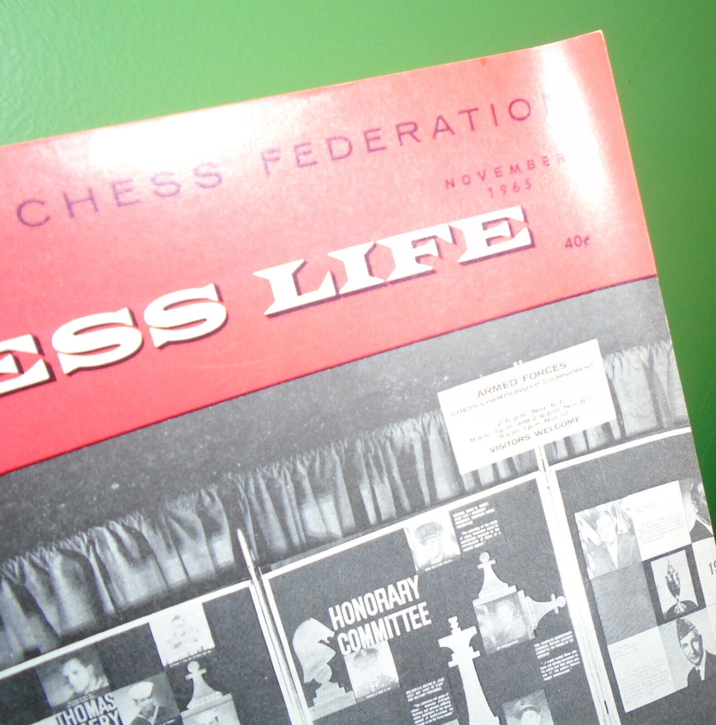 Chess Life, November 1965 - Candidates Matches; Capablanca Memorial, etc.