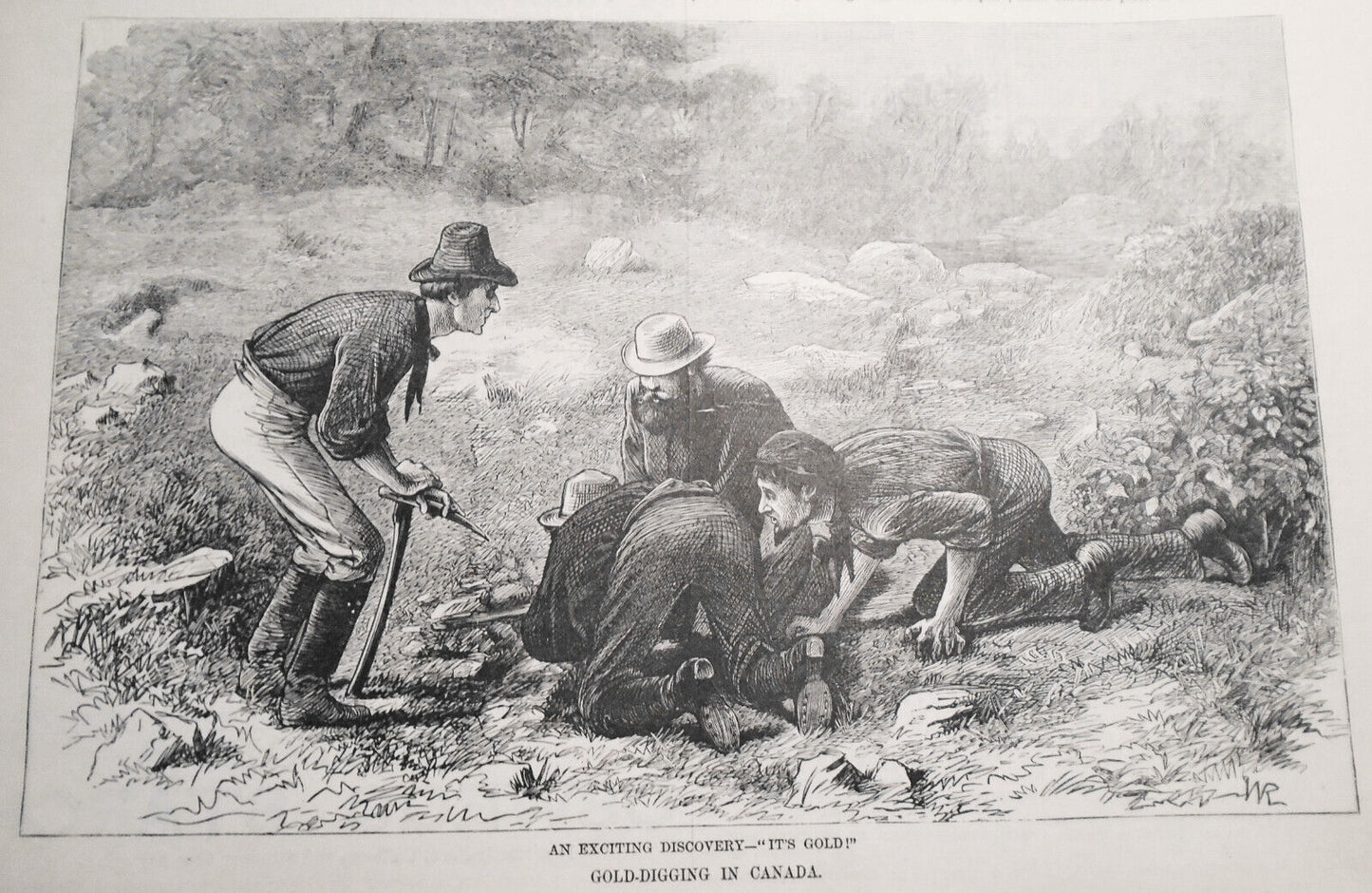 Gold-digging In Canada - June 22, 1878 - Harper's Weekly