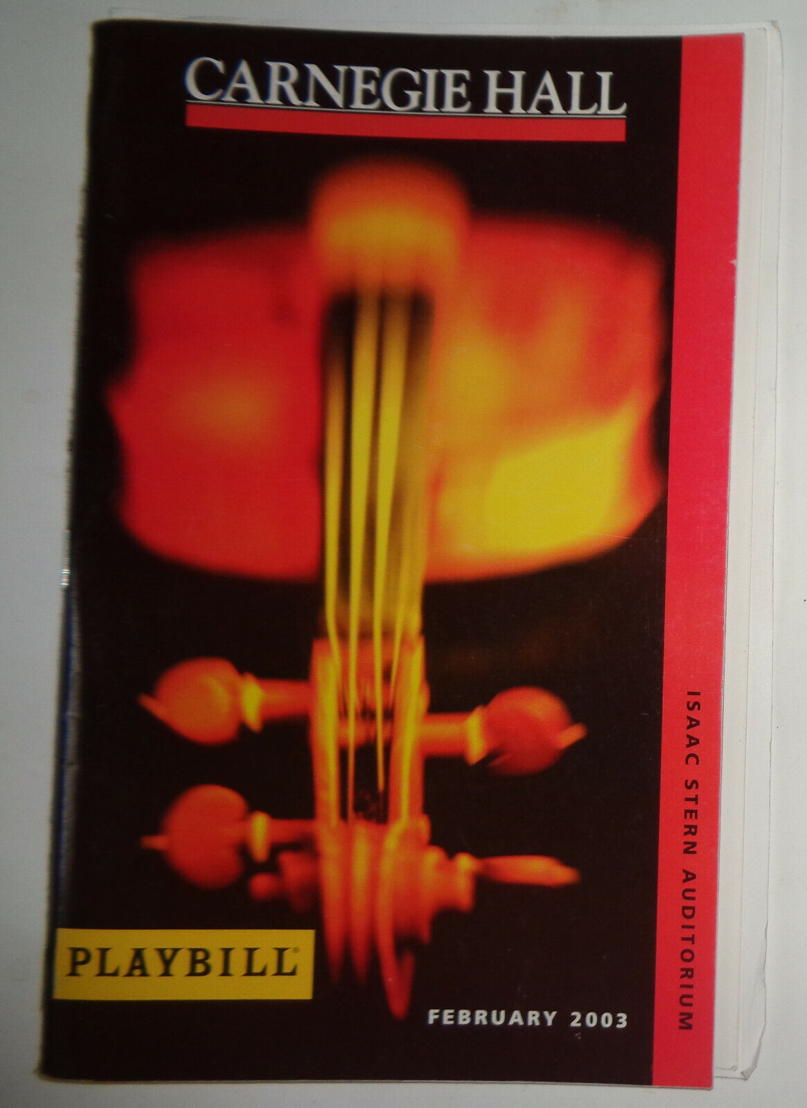 Czech Philharmonic Orchestra Playbill Carnegie Hall 2003 Ashkenazy, Yevtushenko